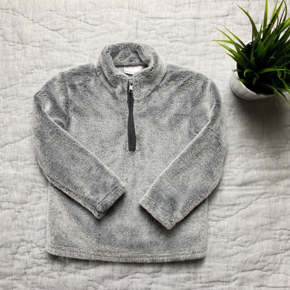 NWOT koala kids fuzzy gray sweater